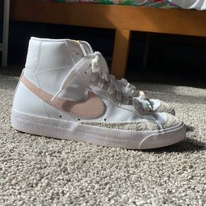 Nike Blazer High Top Pink Size 7